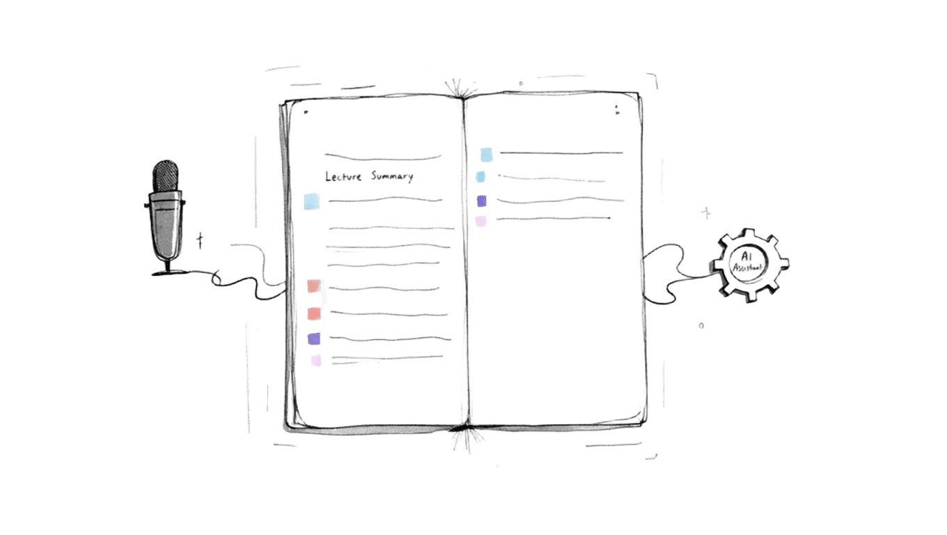 Od mikrofonu przez silnik AI do podsumowania: nagranie, przetwarzanie i gotowe notatki